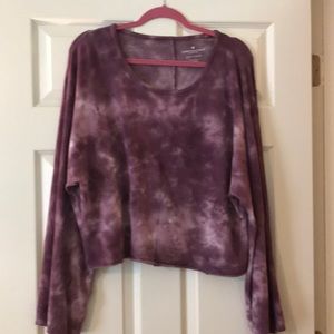 american eagle soft & sexy cropped top XL